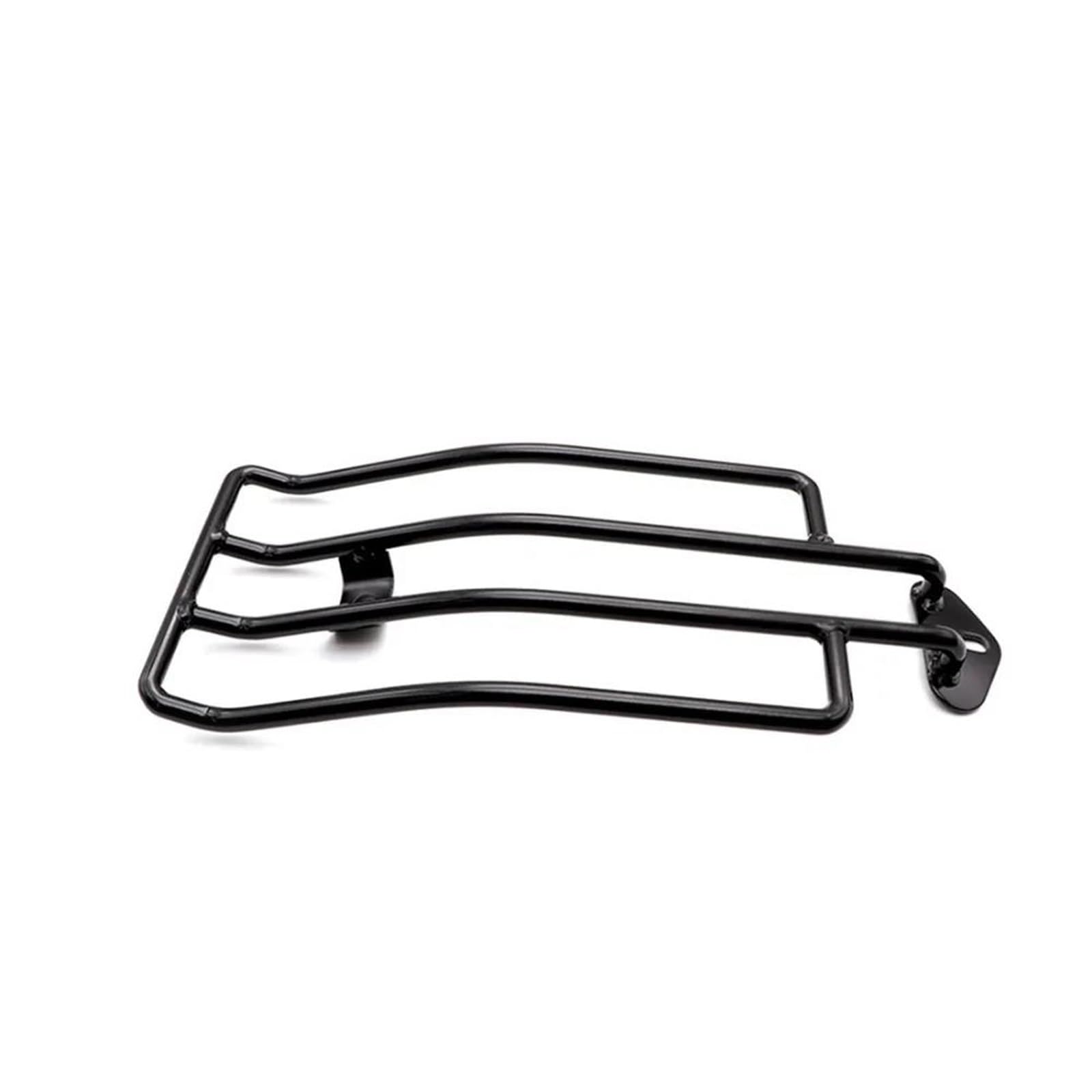 Motorrad Heckgepäckträger 1X Motorrad Schwarz Raider Gepäck Rack Für Lager Solo Sitz Fit Für Sportster XL1985-2003 Hinterradgepäckträger von Cvgffs