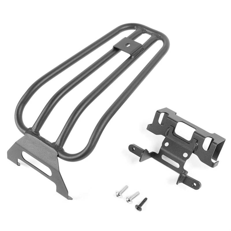 Motorrad Heckgepäckträger Center Shelf Rack Mittlerer Gepäckträger Für PG 1 Für PG1 2023 2024 Motorrad Fußpedalträgerhalterung Zubehör Hinterradgepäckträger von Cvgffs