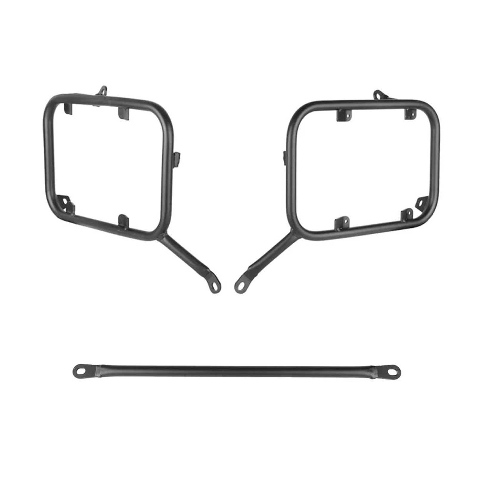 Motorrad Heckgepäckträger Für Kawasaki Für Versys 1000 2019 2020 2021 2022 Motocrycle Pannier Sattel Seite Box Rack Gepäck Fall Halterung Halter Hinterradgepäckträger(Schwarz) von Cvgffs