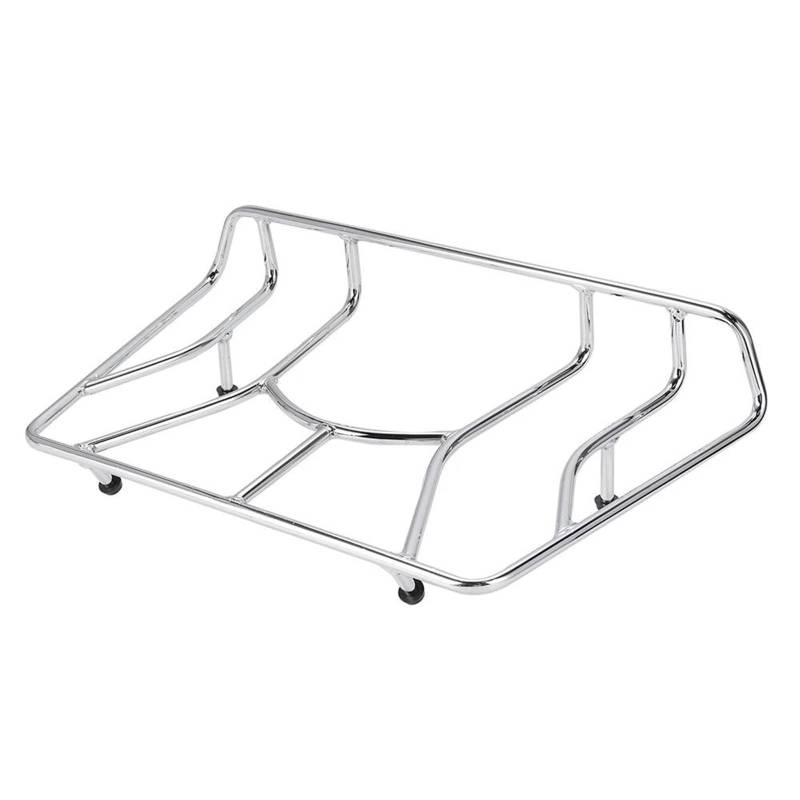 Motorrad Heckgepäckträger Motorrad Hinten Gepäck Rack Tour Stamm Rack Chrom Stahl Für Can-Am Spyder RT SM6 2010-2018 Hinterradgepäckträger von Cvgffs