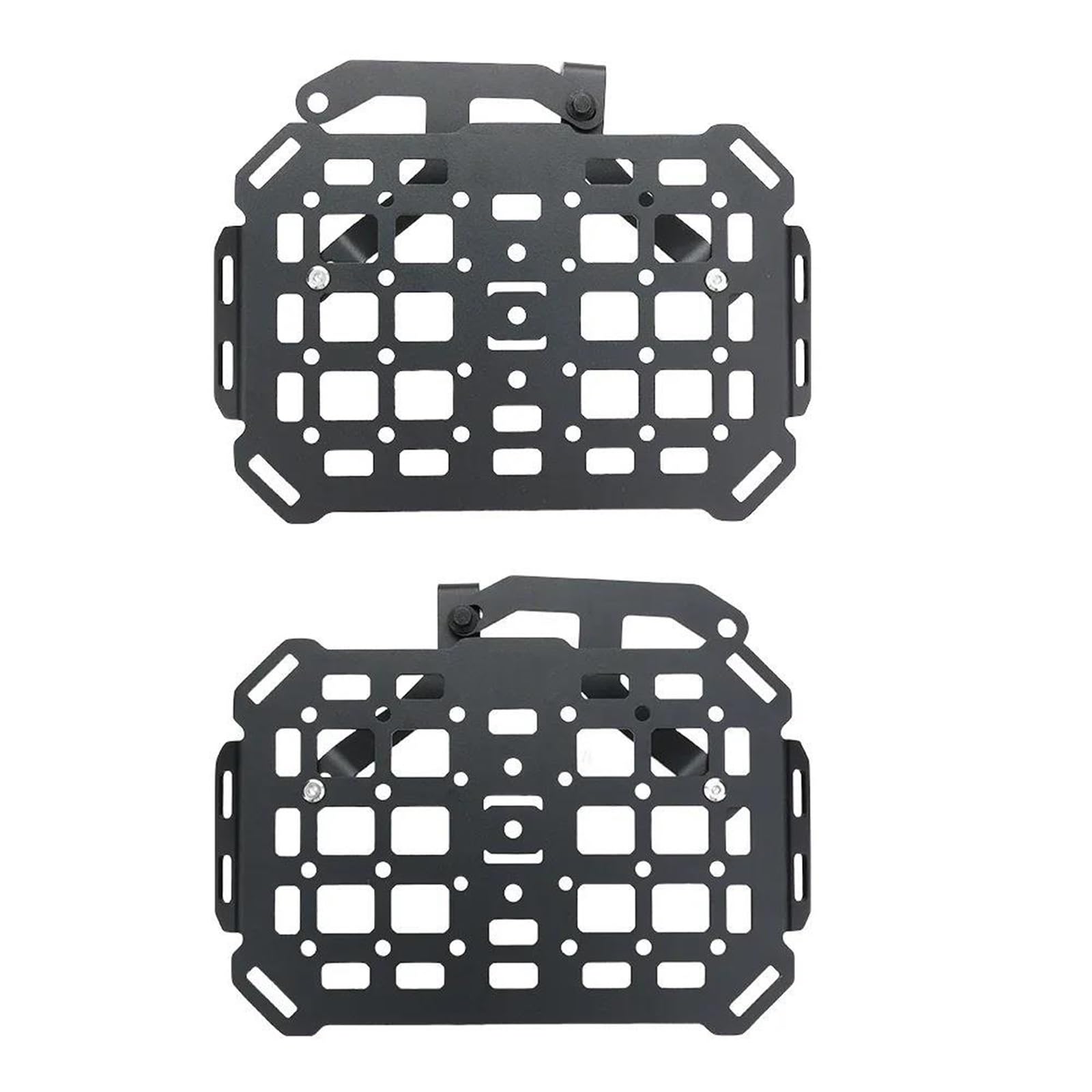 Motorrad Heckgepäckträger Motorrad-Kofferraumtasche-Unterstützung Links Und Rechts Für Cross Cub 110 Ölfass-Seitenwände Seitenkastenhalterungen Gepäckträger Hinterradgepäckträger(Left Right) von Cvgffs