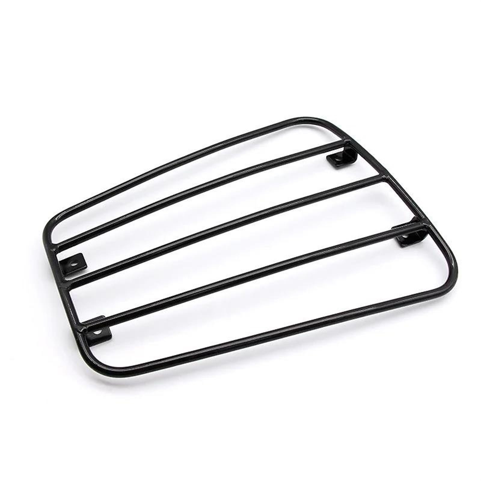 Motorrad Heckgepäckträger Motorrad Universal Fuel Gas Tank Gepäck Rack Halter Halterung Mit Saugnäpfen Hinterradgepäckträger(Schwarz) von Cvgffs