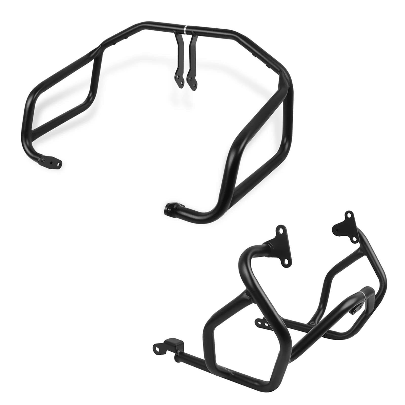 Motorrad Sturzbügel Für XL750 Für XL 750 Für TRANSALP 750 2023 2024 Motorrad OBEREN UND UNTEREN Autobahn Crash Bars Motor Tank Schutz Bar Stoßstange Protector Motorrad Autobahn Sturzbügel(Full Sets) von Cvgffs