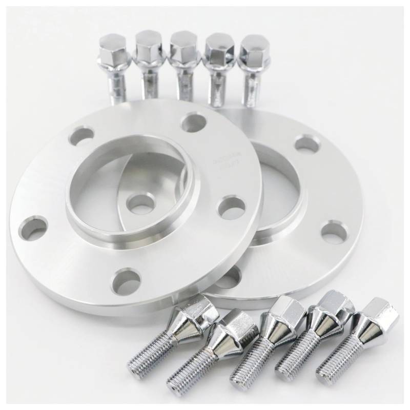 Rad Distanzscheiben 2 Stücke 12mm 15mm 20mm Hubcentric Spurverbreiterungen + Radschrauben Kit 5x120 Für E36 E46 E60 E61 E62 E90 E91 Spurverbreiterungen(12mm) von Cvgffs