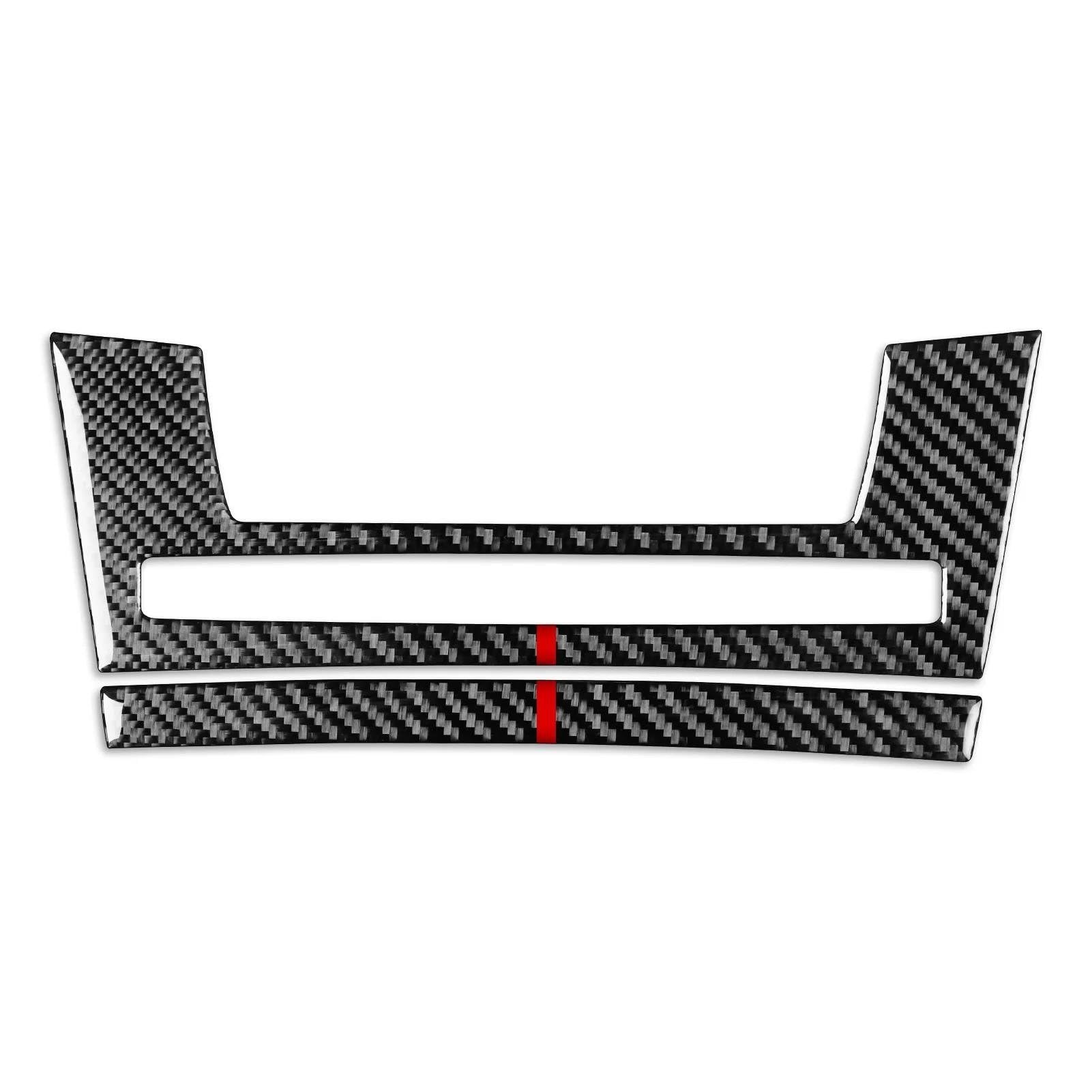 Schalttafelabdeckung Trims Für 5 Series E60 2004-2007 Sitz Heizung Taste Panel Abdeckung Trim Aufkleber Carbon Faser Panel Schutz Rahmen Trim Aufkleber(B3) von Cvgffs