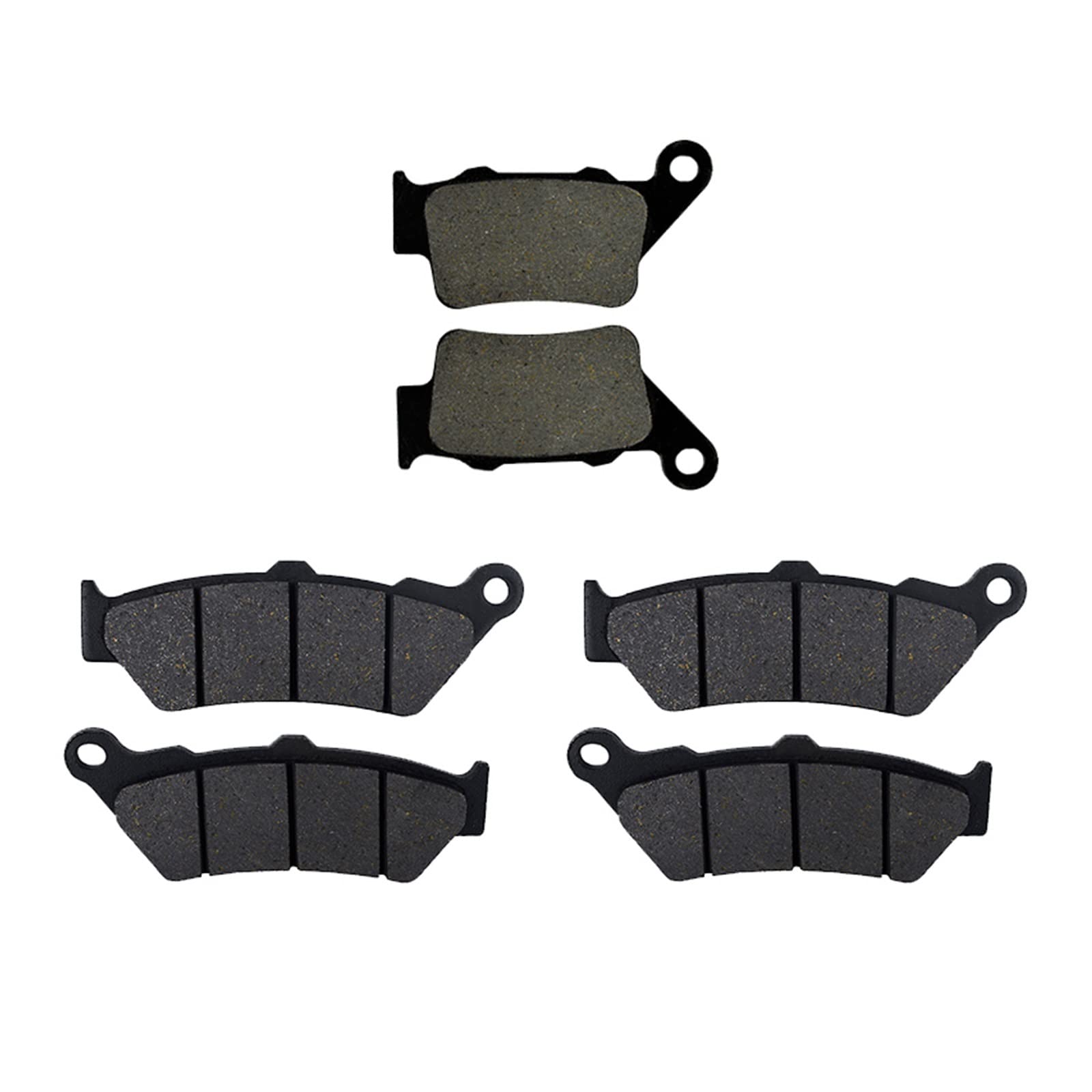 Scheibenbremsbeläge Für F700GS Für F800GS Für Abenteuer Motorrad Vorne Hinten Bremsbeläge Kit Bremsklötze Motorrad(Front and Rear Pads) von Cvgffs