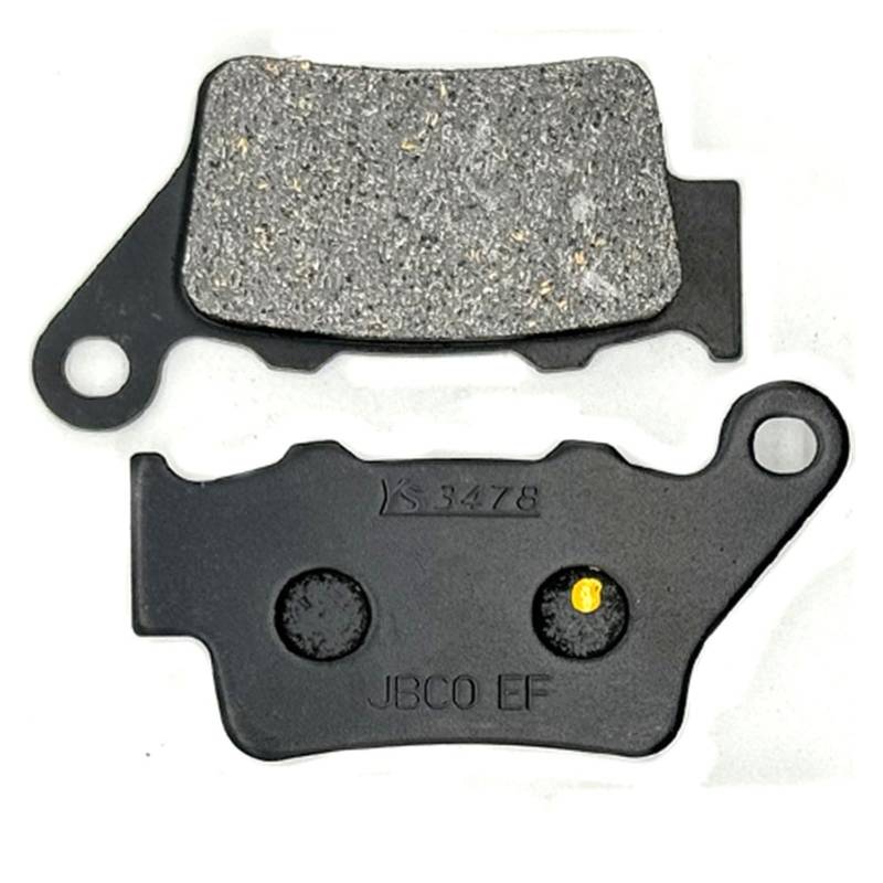 Scheibenbremsbeläge Für G310GS 2017 2018 2019 2020 2021 2022 2023 2024 Motorrad Vorne Hinten Bremsbeläge Bremsklötze Motorrad(Rear Brake Pads) von Cvgffs