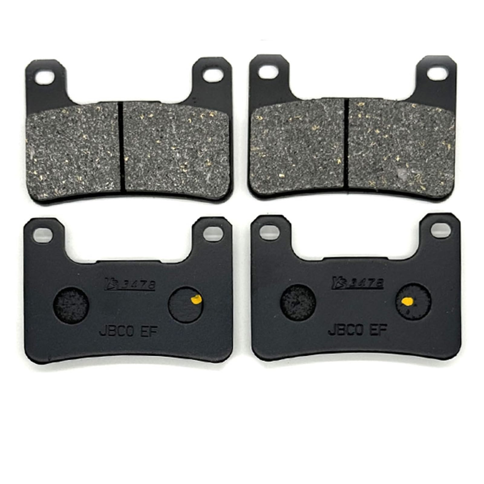 Scheibenbremsbeläge Für Suzuki Für VZR1800 Für Boulevard Für M109R 2006-2009 2011-2019 Motorrad Vorne Hinten Bremsbeläge Bremsklötze Motorrad(Front Rear Pads) von Cvgffs