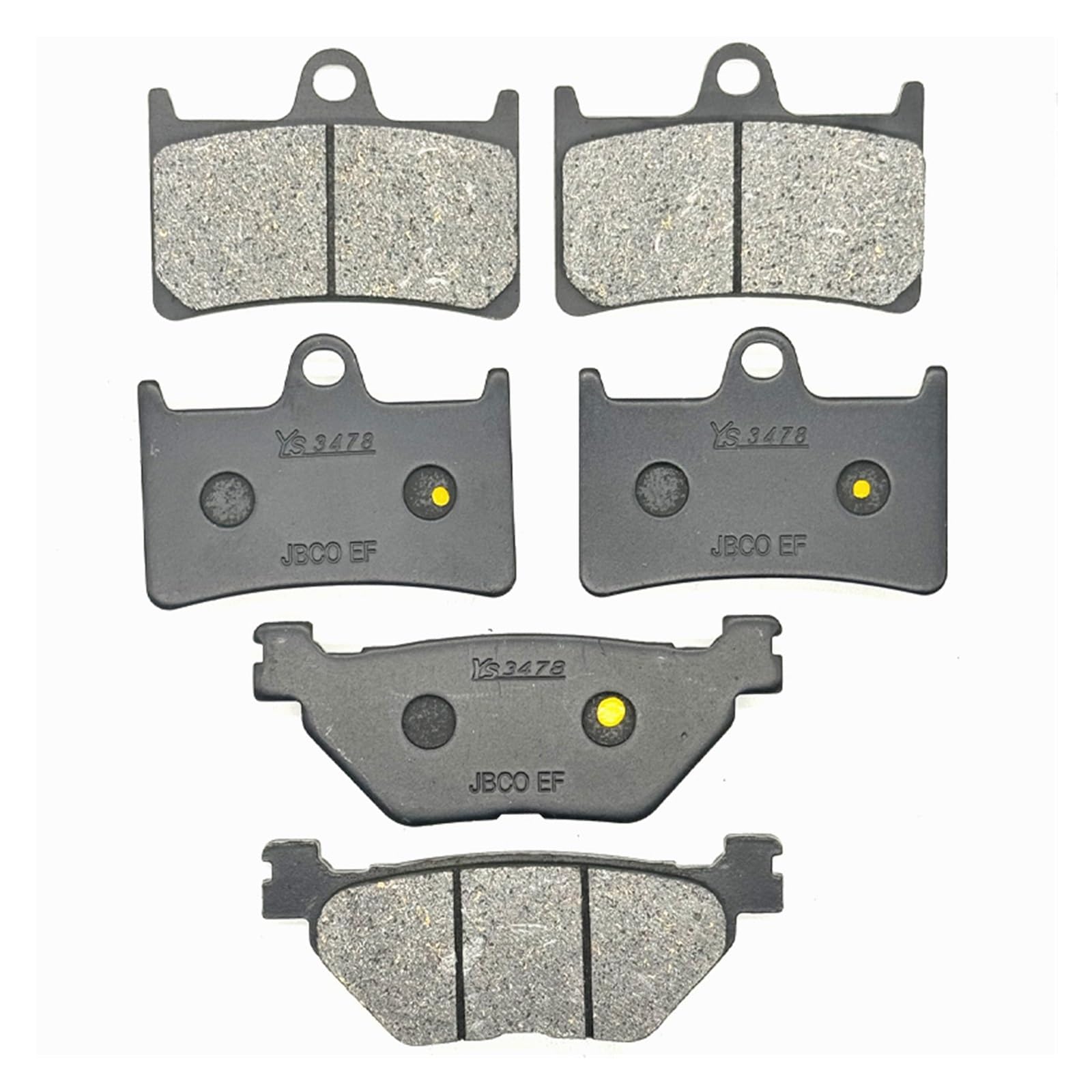 Scheibenbremsbeläge Für XP500A Für T Für MAX Für 530 Für ABS 2013 2014 2015 2016 Motorrad Vorne Hinten Bremsbeläge Bremsklötze Motorrad(Front Rear Pads) von Cvgffs