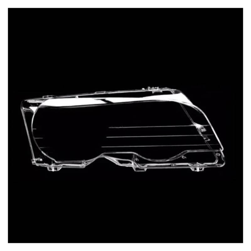 Scheinwerferglas Für E46 Coupe Für Cabrio Vor-facelift 1999-2003 Für M3 2000-2006 Auto Front Scheinwerfer Objektiv Shell Abdeckung Scheinwerfer Streuscheibe(Right) von Cvgffs