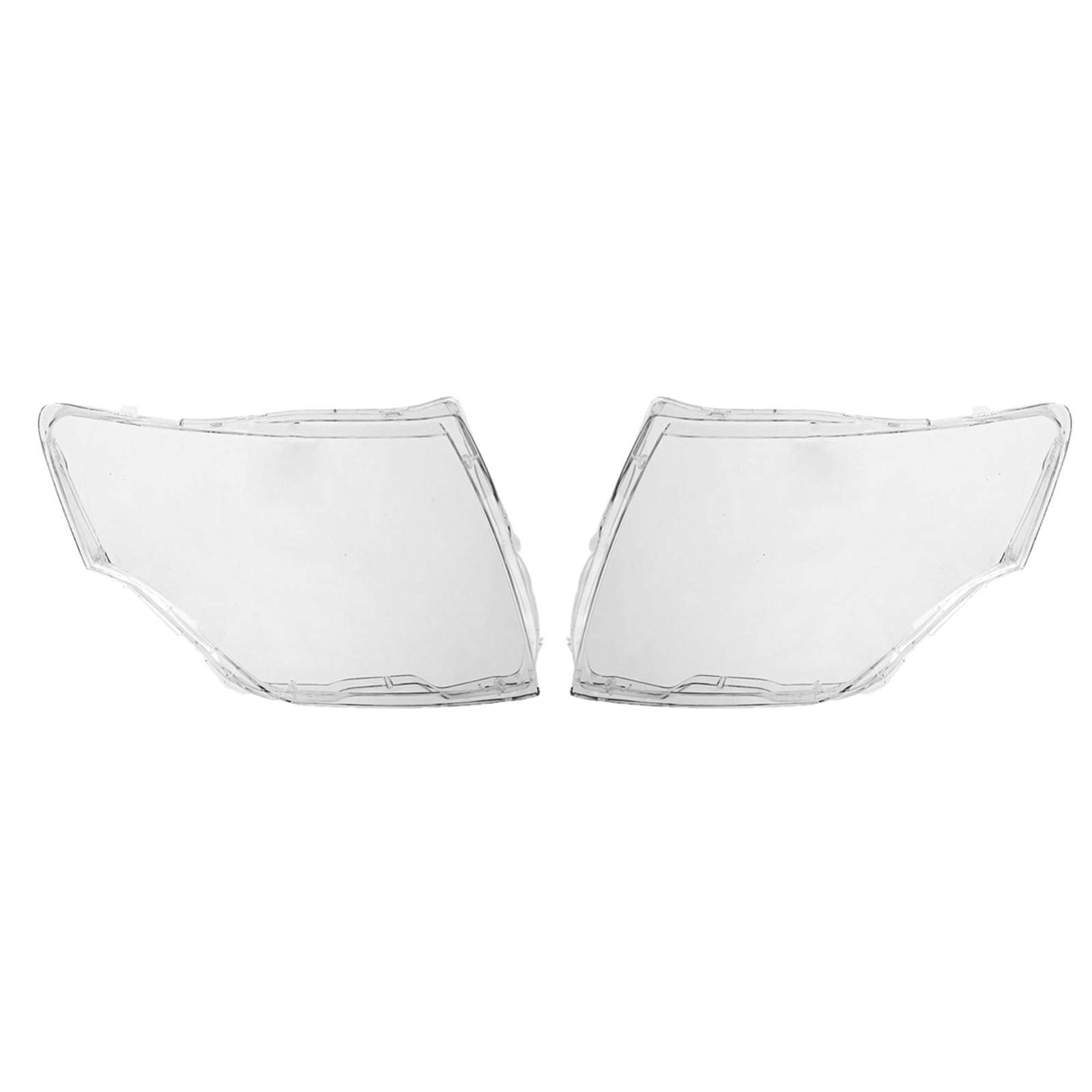 Scheinwerferglas Für Mitsubishi Pajero V87 V93 V97 2005-2018 Rechts & Links Auto Scheinwerfer Objektiv Lampcover Abdeckung Lampenschirm Shell Scheinwerfer Streuscheibe(Pair) von Cvgffs