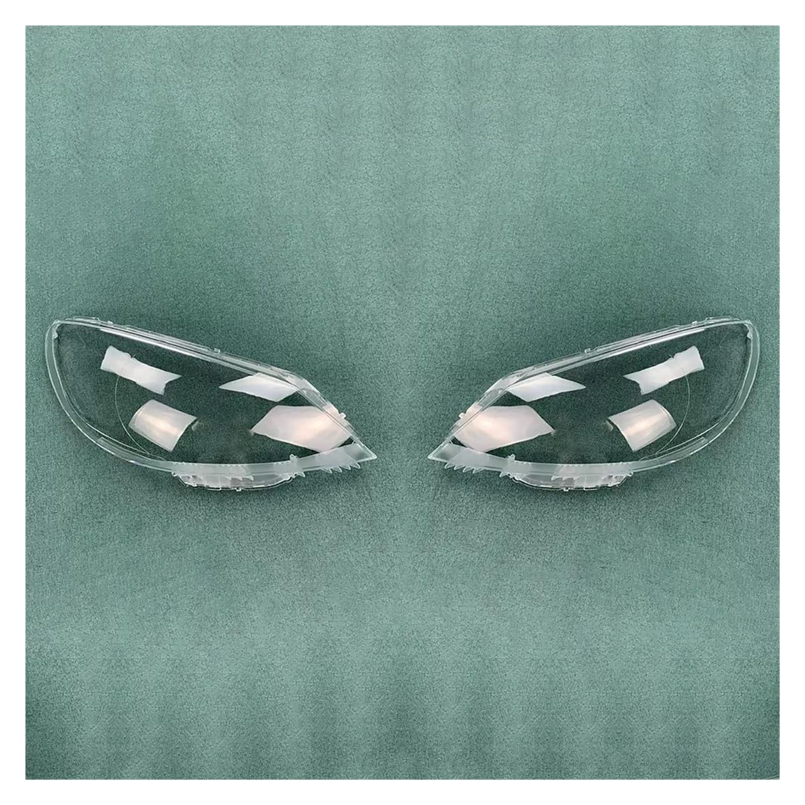 Scheinwerferglas Für VW Lavida 2008–2011 Scheinwerfer-Lampenschale, Scheinwerfer-Abdeckung, Transparenter Lampenschirm Scheinwerfer Streuscheibe(1 pair) von Cvgffs