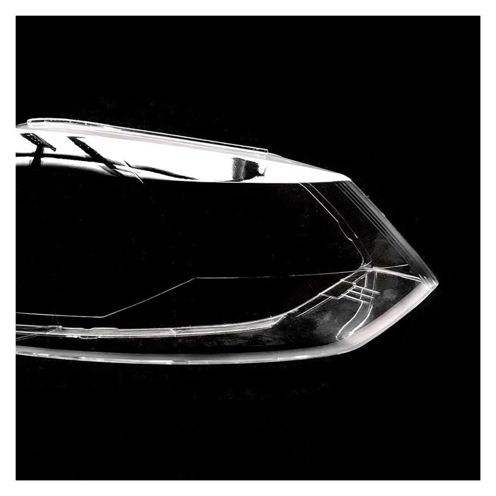 Scheinwerferglas Für VW Polo 2014-2017 Auto Frontscheinwerfer Abdeckung Scheinwerfer Transparent Lampenschirm Lampe Shell Scheinwerfer Streuscheibe(Right) von Cvgffs