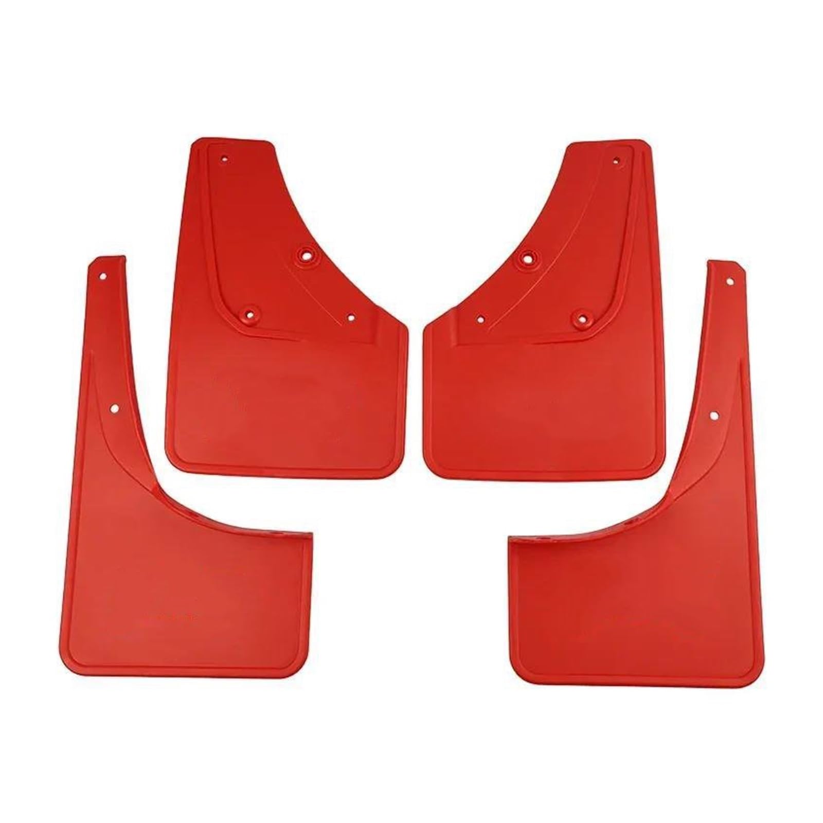 Schmutzfänger Für Suzuki Für Jimny 2019-2023 Kotflügel Auto Schmutzfänger Kotflügel Schlamm Flap Guard Splash Guards Kotflügel(Red 4pcs Logo) von Cvgffs