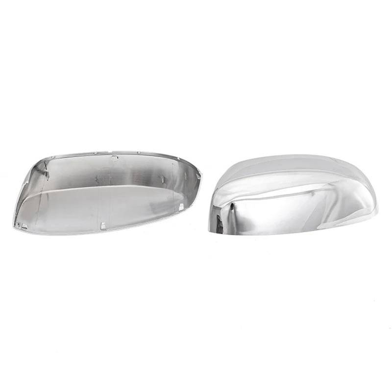 Tür Außenspiegelkappe Für Cadillac Für Escalade 2007-2013 Auto-Rückspiegelabdeckungen 25788155 Spiegelabdeckungen(Chrome Pair) von Cvgffs