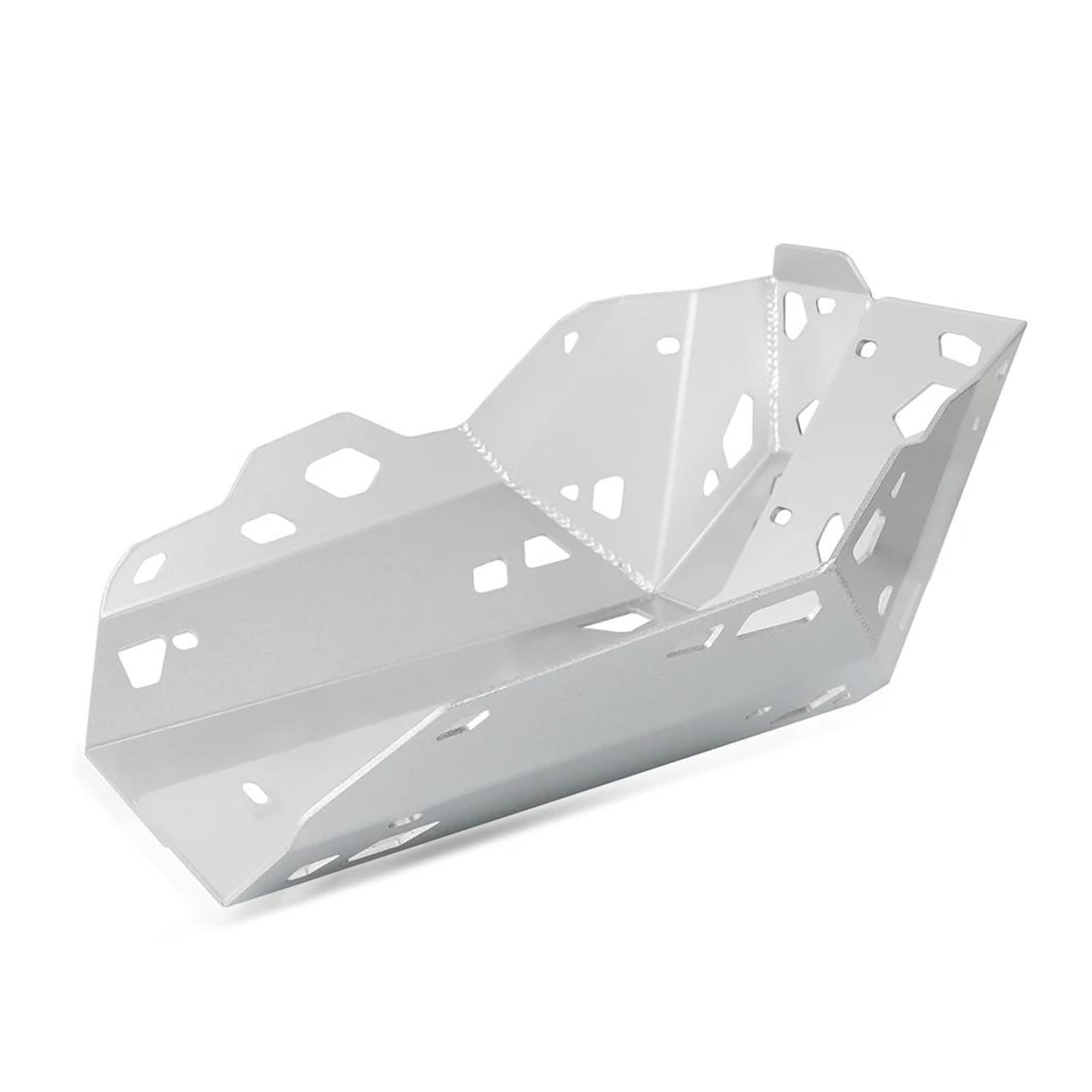 Unterfahrschutz für Motorräder Für 390 Abenteuer 2019 2020 2021 2022 2023 390 ADV Skid Plate 390ADV Motorrad Skid Platte Bash Rahmen Motor Schutz Motorschutz Chassis(Silber) von Cvgffs