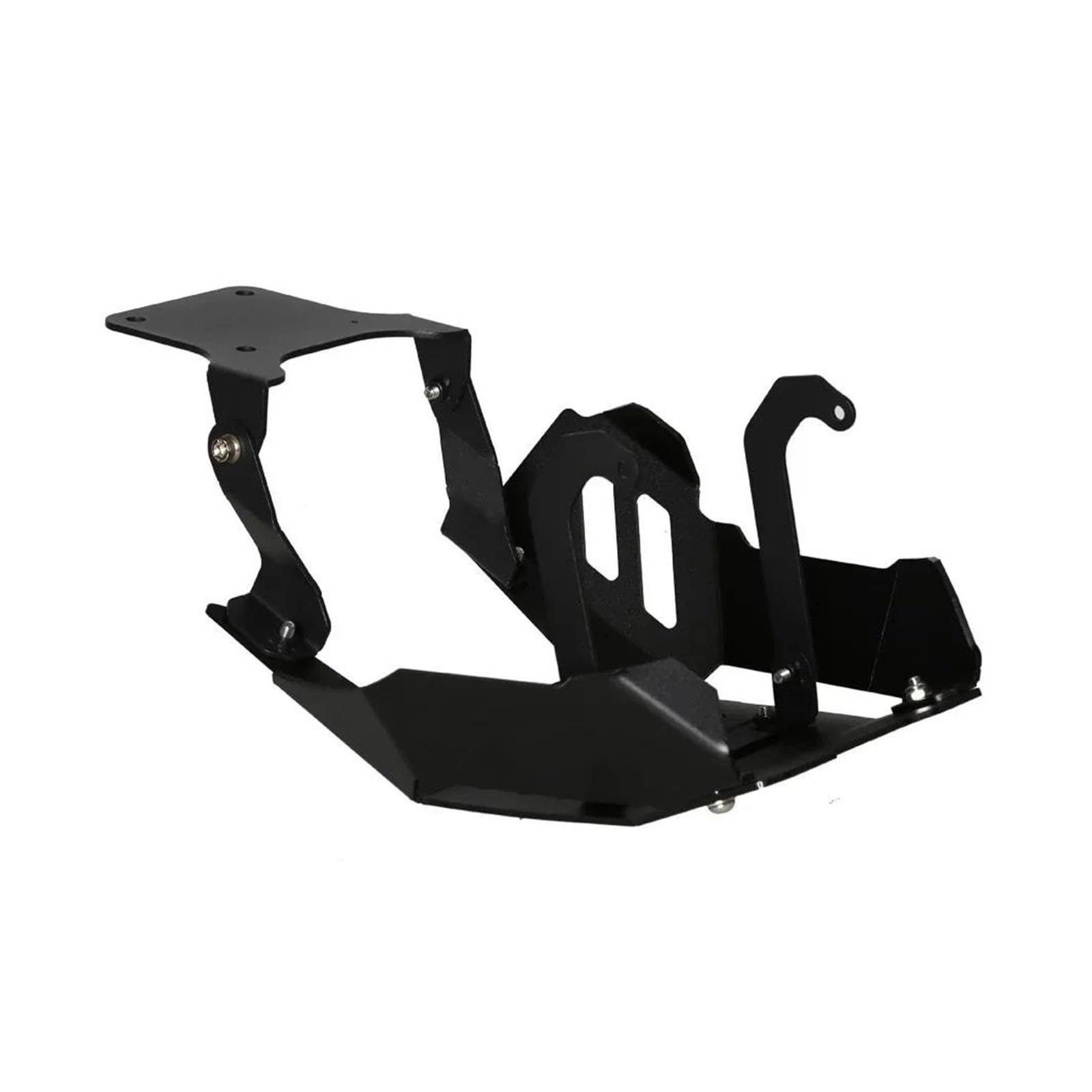 Unterfahrschutz für Motorräder Für AFFE Für Grom MSX125 2022 2023 5-Gang-Getriebe Vorne Skid Plate Motorschutz Low Mud Bash Cover Schutzrahmen Motorschutz Chassis(22-23 Black Grom) von Cvgffs