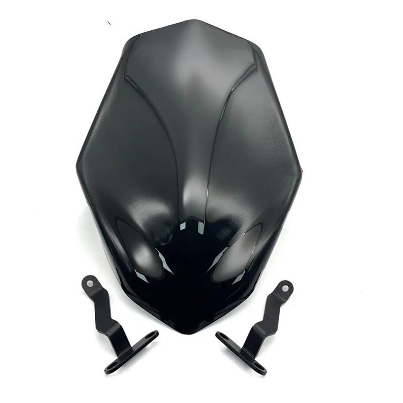 Windschutz Motorrad Windschild Für CB500F 2016-2022 Motorrad Touring Sport Windschutzscheibe Windschutzscheibe Visier Deflektor Moto Windschild(2) von Cvgffs