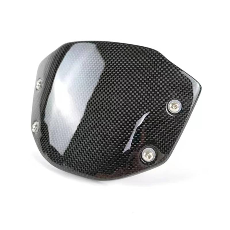 Windschutz Motorrad Windschild Für CB650R 2019 2020 2021 Motorrad Motorrad Windschutzscheibe Windschutz Frontscheibe Windabweiser Moto Windschild(Straight-Carbon) von Cvgffs