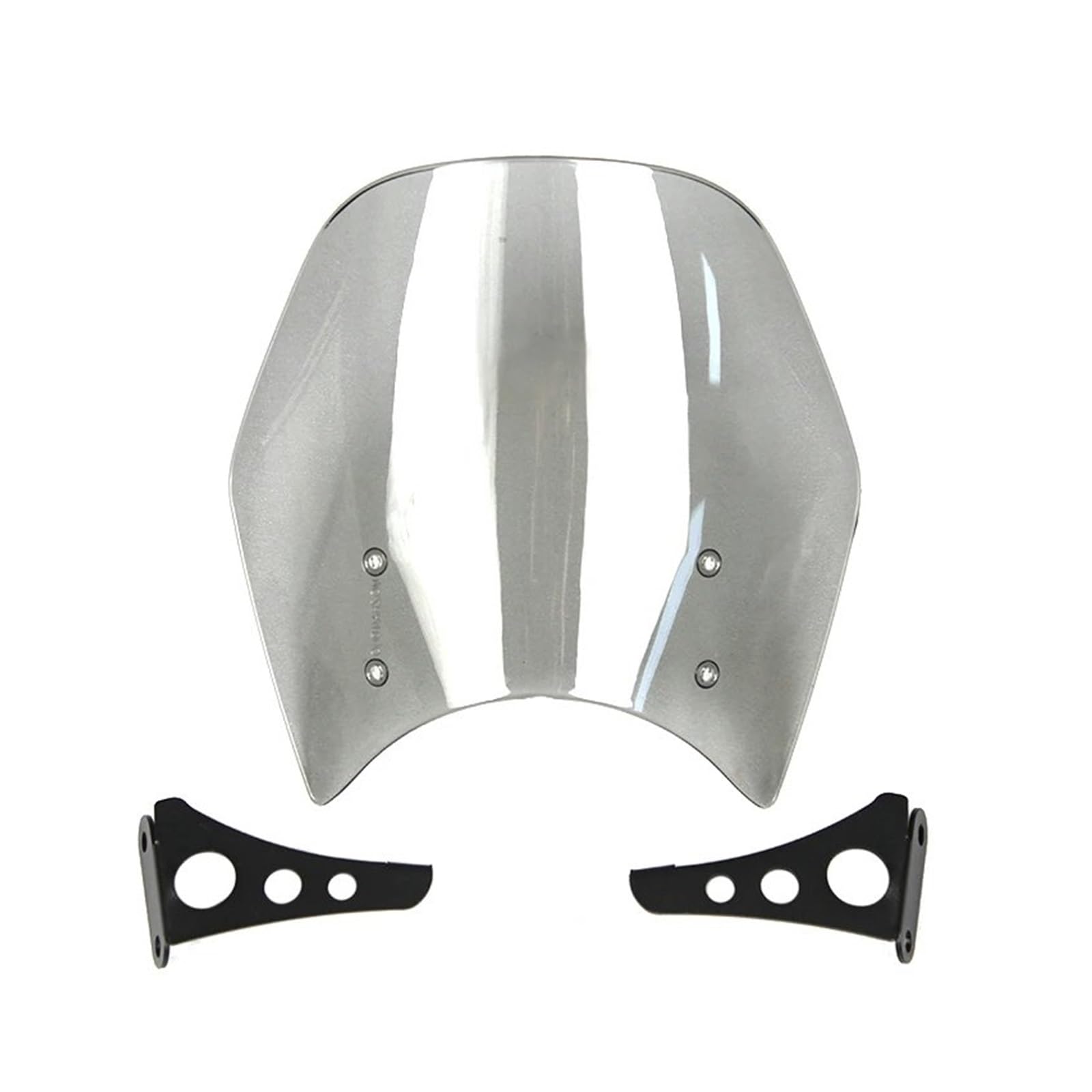 Windschutz Motorrad Windschild Für CFMOTO Für 450CLC Motorradzubehör Windschutzscheibendekoration Kleine Windschutzscheibe Fronthöhe Windschutzscheibe Moto Windschild(2) von Cvgffs