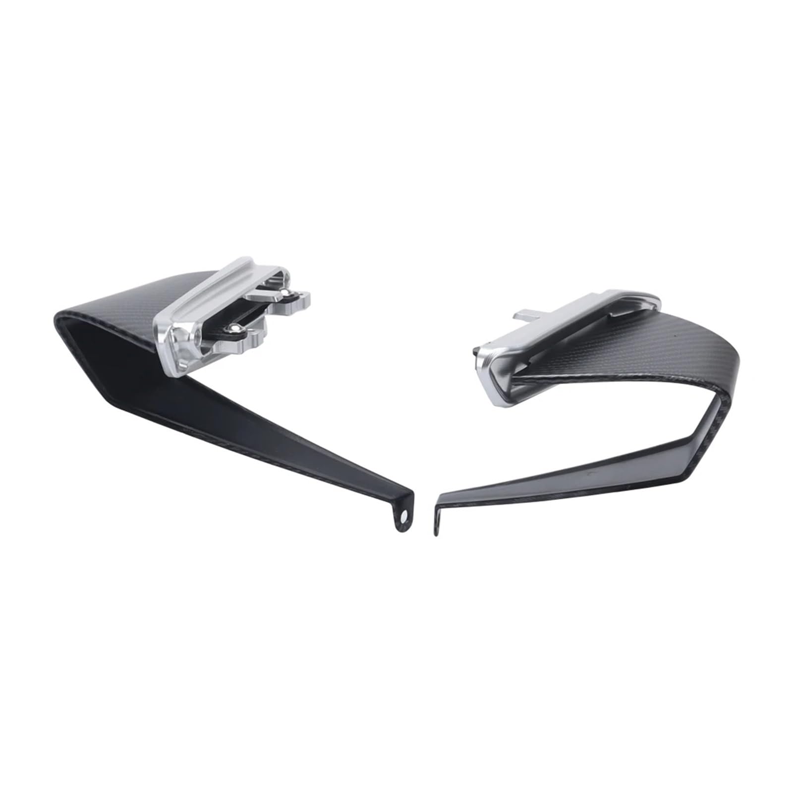 Windschutz Motorrad Windschild Für Ducati Für Monster Für 937 Für SP Für Plus Für Monster Für 950 2021-2023 Motorrad Spoiler Flügel Aerodynamische Seite Winglet Moto Windschild(3) von Cvgffs