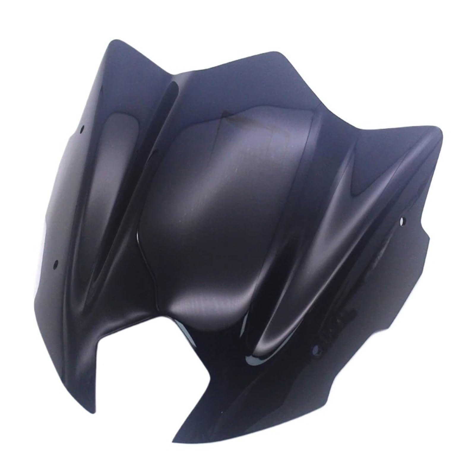 Windschutz Motorrad Windschild Für FZ8 2010-2017 Motorrad Sport Windschutzscheibe Schwarz Windschutzscheibe Moto Windschild(1) von Cvgffs