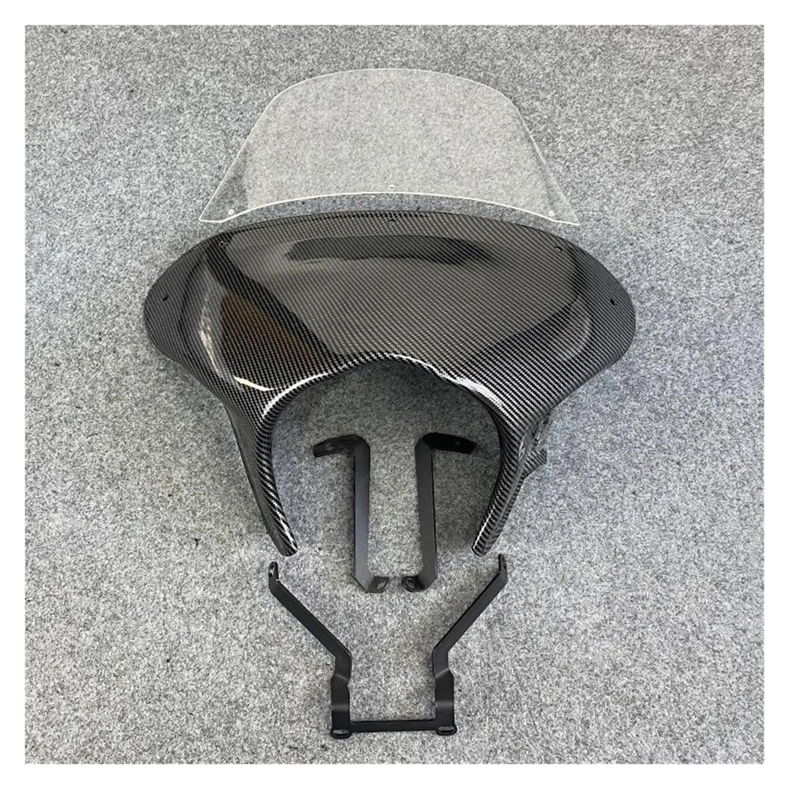 Windschutz Motorrad Windschild Für Kawasaki Für VN650 Für Vulcan Für S650 Für EN650 2015-2022 Motorrad Front Scheinwerfer Verkleidung Windschutz Windschutz Moto Windschild(2) von Cvgffs