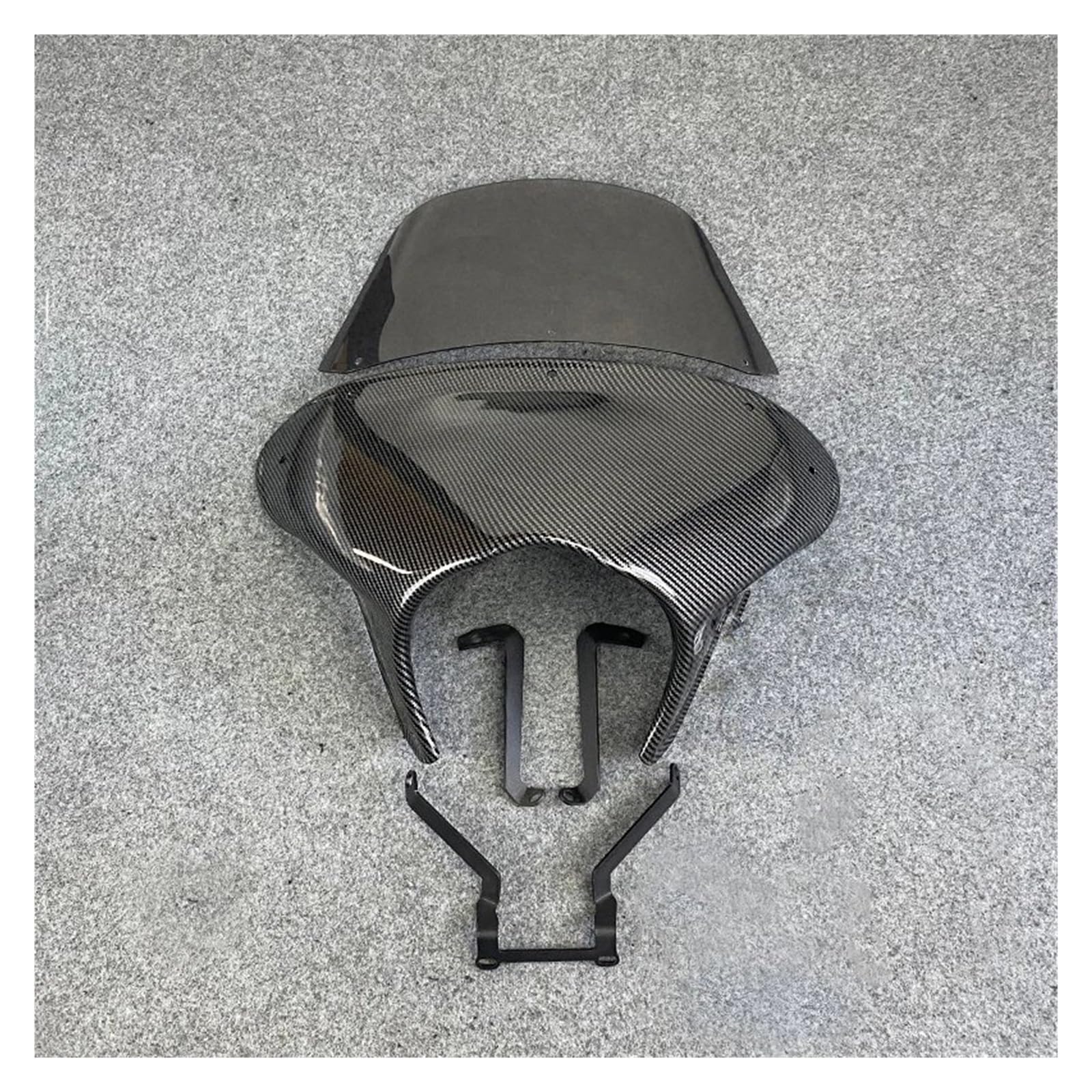 Windschutz Motorrad Windschild Für Kawasaki Für VN650 Für Vulcan Für S650 Für EN650 2015-2022 Motorrad Front Scheinwerfer Verkleidung Windschutz Windschutz Moto Windschild(3) von Cvgffs