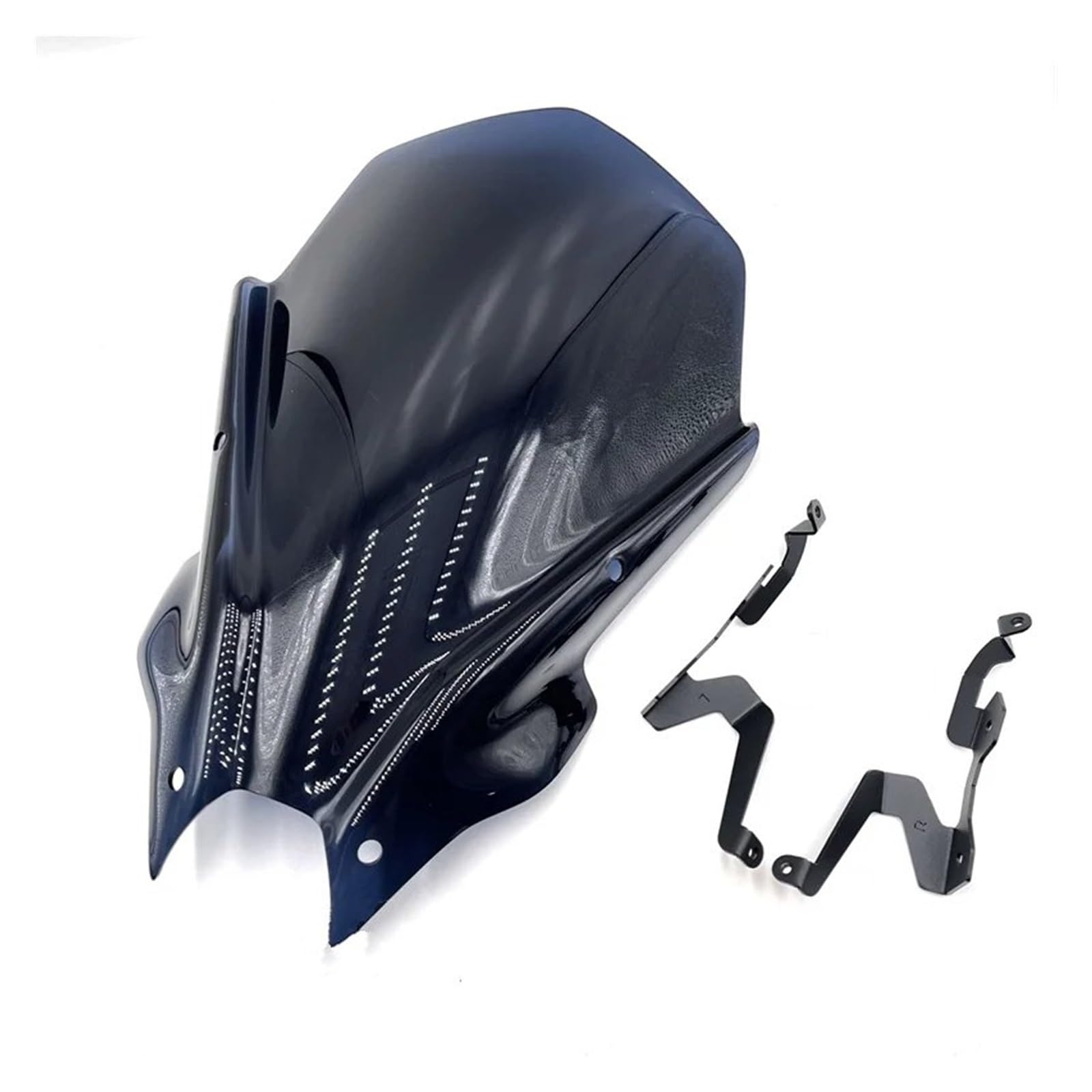 Windschutz Motorrad Windschild Für MT09 Für SP Für FZ09 2021-2023 Motorrad Windschutzscheibe Windschutzscheibe Hohe Aluminium Kit Deflektor Verkleidung Abdeckung Moto Windschild(1) von Cvgffs