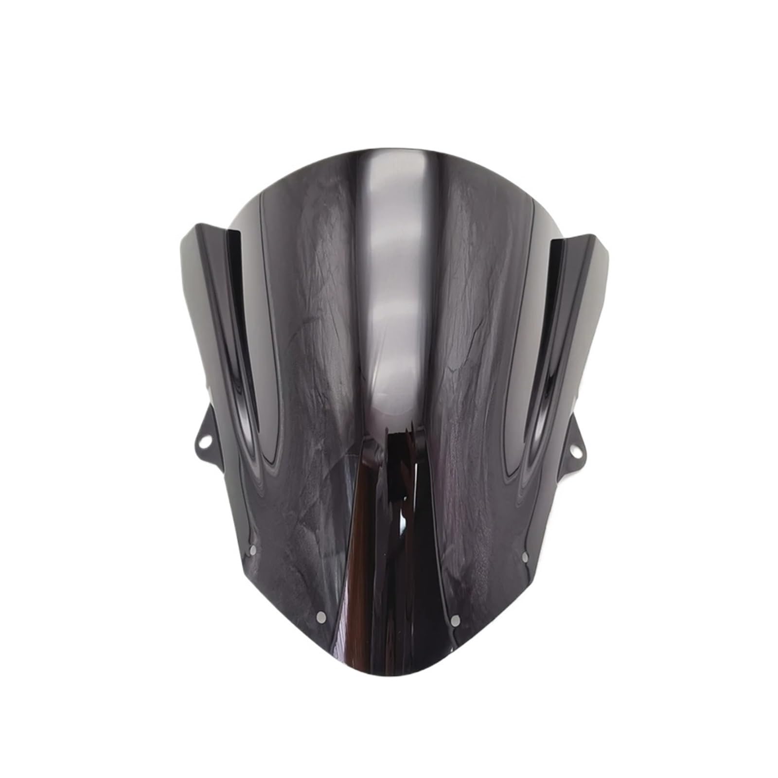 Windschutz Motorrad Windschild Für ZX6R Für 636 2009-2016 Windschutzscheibe Spoiler Windschutzscheibe Schwarz Transparent Wind Deflectore Moto Windschild(1) von Cvgffs