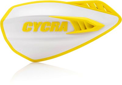 Cycra Cyclone, Handschützer - Weiß/Gelb von Cycra