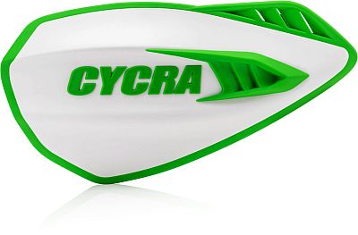 Cycra Cyclone, Handschützer - Weiß/Grün von Cycra