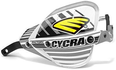 Cycra Probend No-Clamp Factory, Handschützer - Weiß/Schwarz/Grau von Cycra