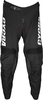 Cycra Tiger, Textilhose - Schwarz/Weiß - 30 von Cycra