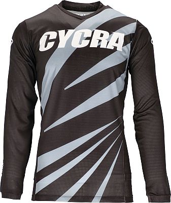 Cycra Tiger, Trikot - Schwarz/Hellgrau - L von Cycra