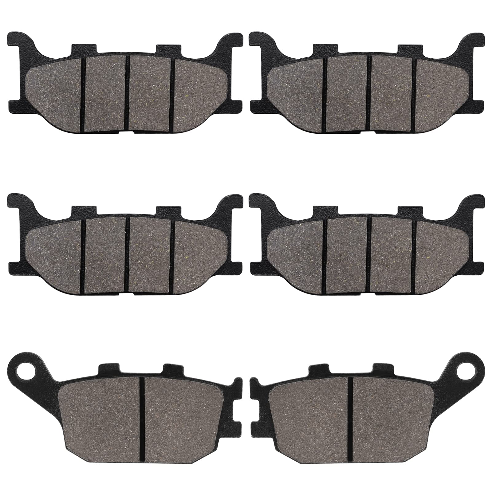 Cyleto Bremsbeläge Vorne und Hinten für FZ6 Naked Non ABS 2004-2007 FZ6-NS FZ6 Fazer 2006-2007 XJ6-F Diversion 600 2013 von Cyleto