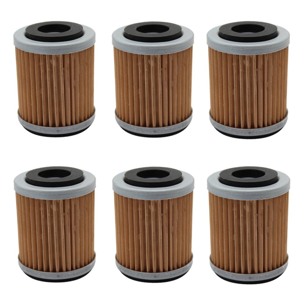 cyleto Ölfilter für Yamaha yfp350 Terrapro 350 1988 (Pack von 6) von Cyleto