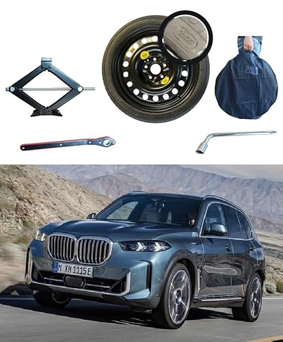 Notrad-satz 19 Zoll kompatibel mit BMW X5 G5X mit Wagenheber, Schlüssel und Tasche (2018>) von D'ANGELO 1988