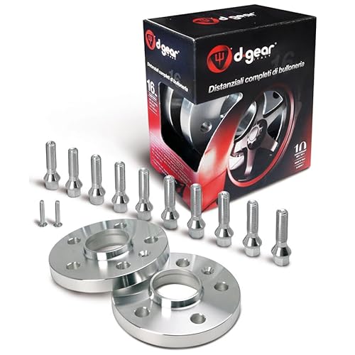 D-GEAR 1108345 Re CP Spurverbreiterung mit Bolzen, 16 mm, 4 x 98 cm von D-GEAR