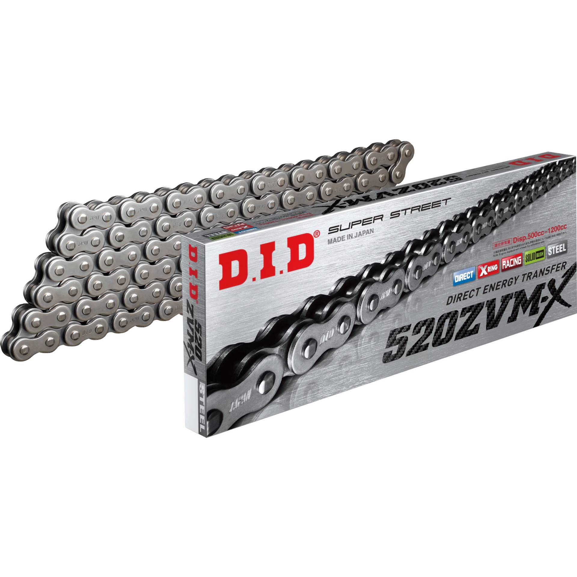 D.I.D. Kettenkit 520ZVM-X Niet X 15/43/112 für Kawasaki Z 750 /R/S von D.I.D.