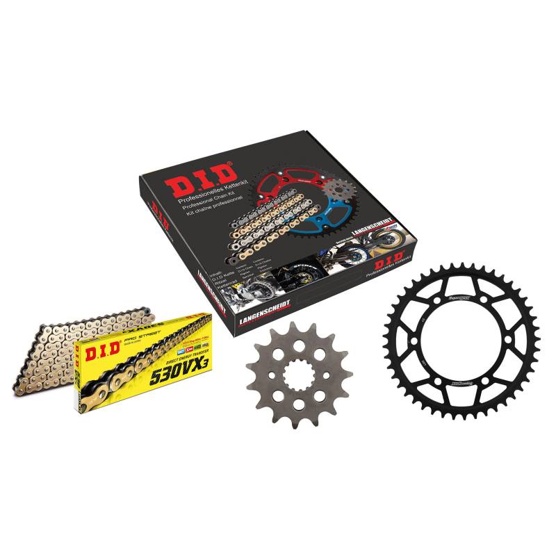 D.I.D. Kettenkit 530VX3(G&B) Niet X 15/45/110 für ZZR 600 1990-1992 von D.I.D.