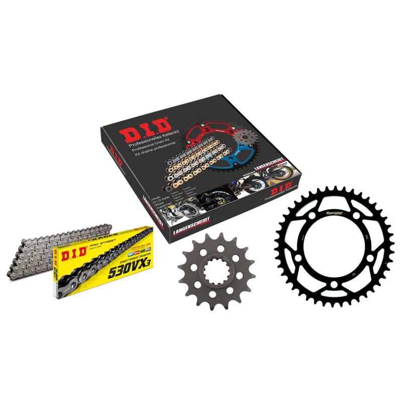 D.I.D. Kettenkit 530VX3 Niet X 16/42/108 für CBR 900 RR 1992-1995 von D.I.D.