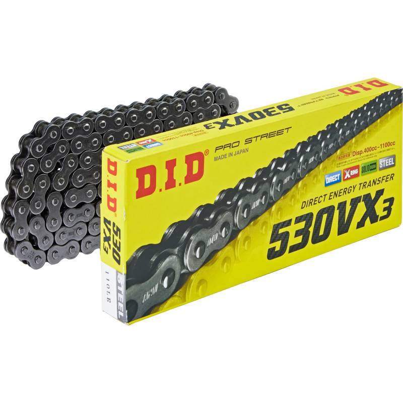 D.I.D. Kettenkit 530VX3 endlos X 15/48/110 für Yamaha FZS 600 Fazer von D.I.D.