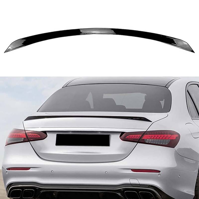 Auto ABS Heckspoiler Für Mercedes Benz W213 E260 E300 E63S 2016 2017 2018 2019 2020 2021, Kofferraumspoiler Autodach Rear Spoiler Lippe Styling Karosserie Tuning Ersatz Umbauzubehör von DABAUR