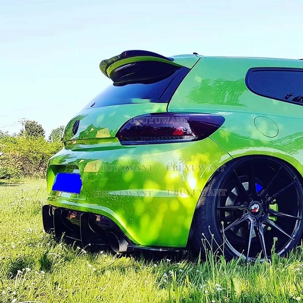 Auto ABS Heckspoiler Für VW Scirocco Standard 2008-2017, Kofferraumspoiler Autodach Rear Spoiler Lippe Styling Karosserie Tuning Ersatz Umbauzubehör von DABAUR