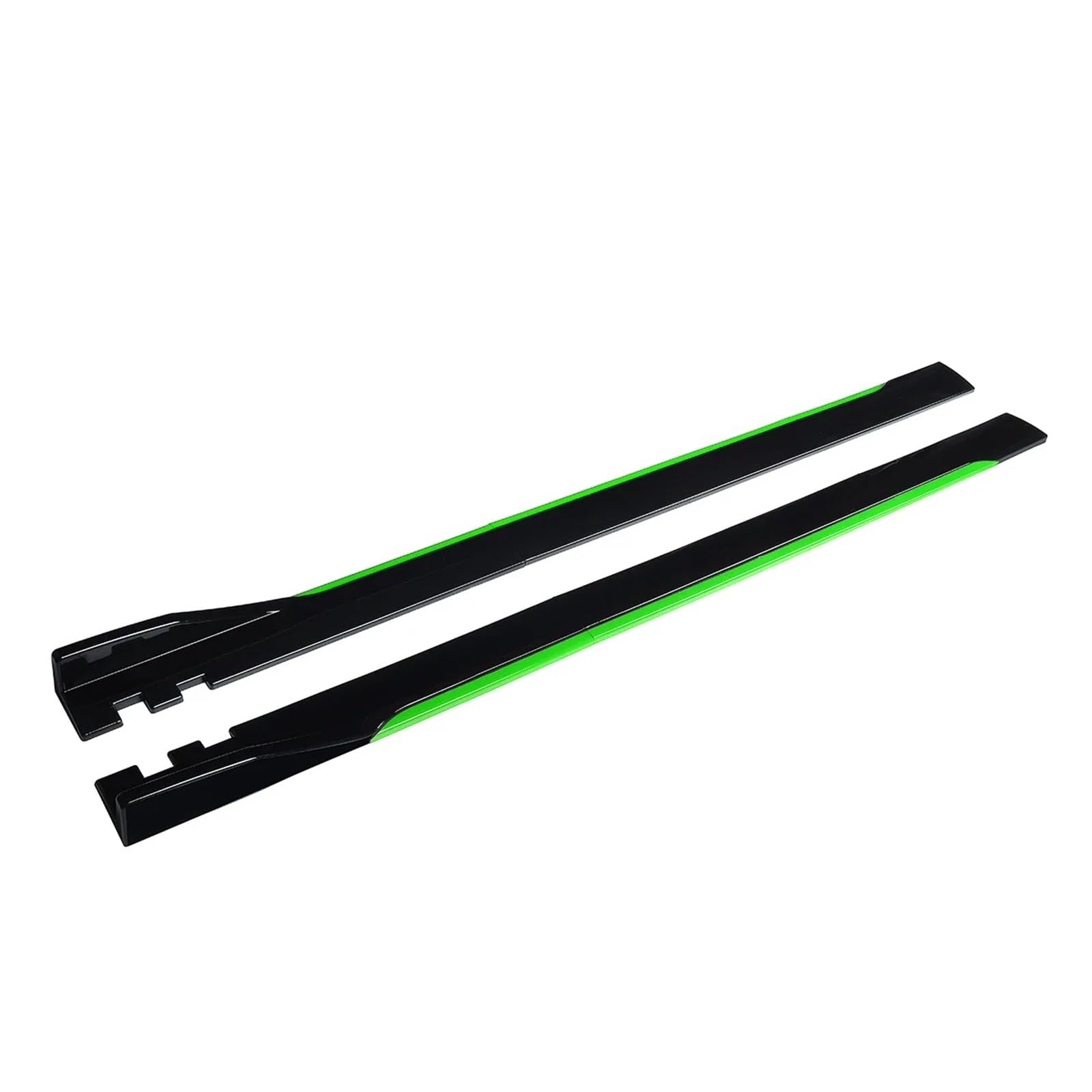 2m Auto Seitenschweller Splitter Verlängerung Schweller Panels Winglet Stoßstange Kompatibel for Civic -Accord 9TH 10TH -FIT -Jazz(Green) von DACOLWZING