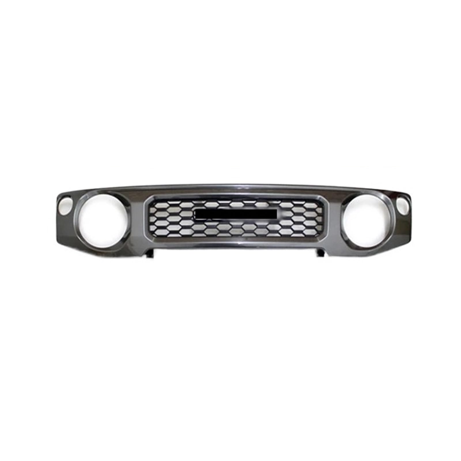 ABS-Auto-Kühlergrill, Auto-Frontstoßstangendekoration, Renngrills, Außenzubehör, kompatibel mit Suzuki -Jimny JB74 JB64 2019 2020 2023(Logo Grey) von DACOLWZING