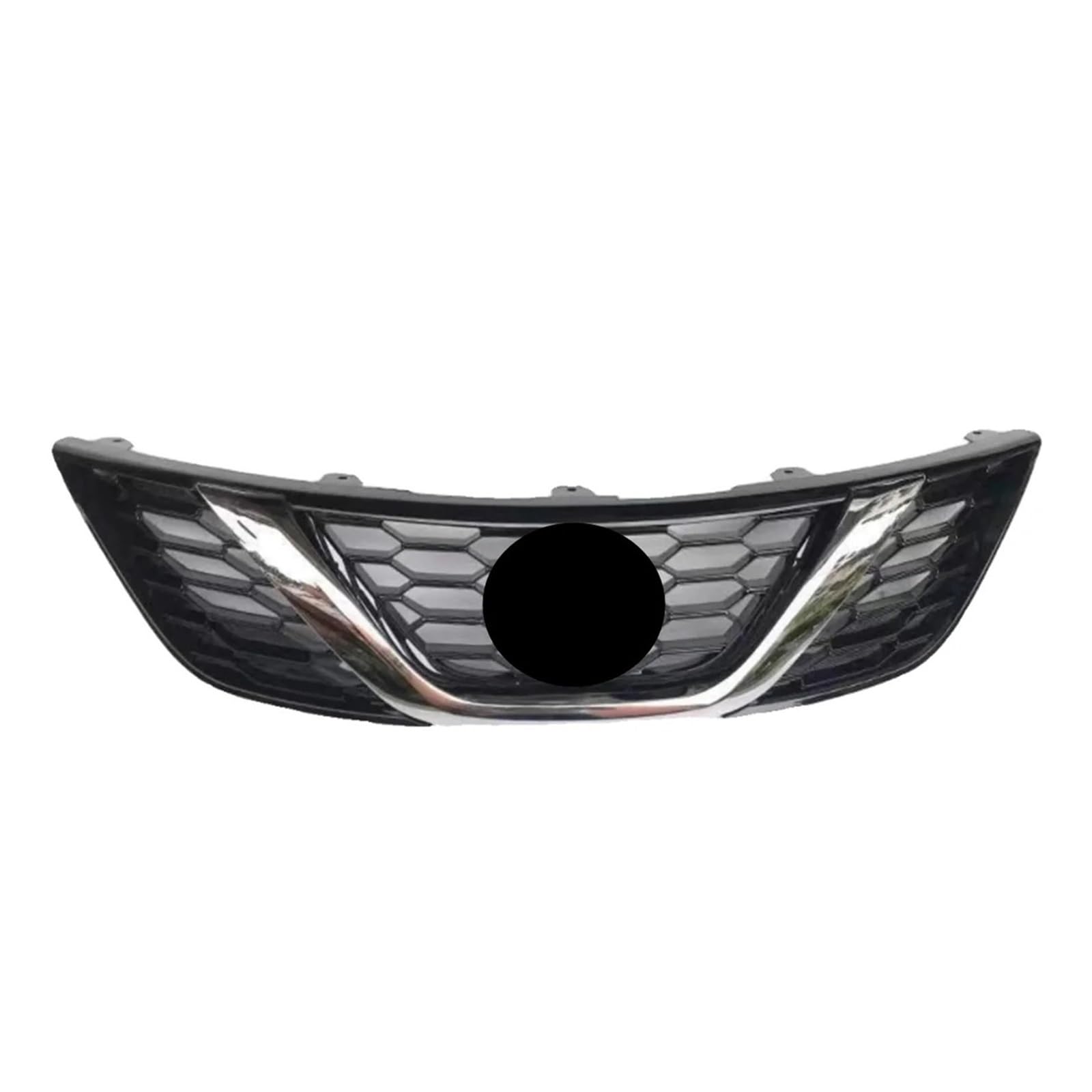 Auto Front Stoßstange Grill Maske Kühlergrill Kompatibel for Nissan -Tiida 2016-2019 von DACOLWZING