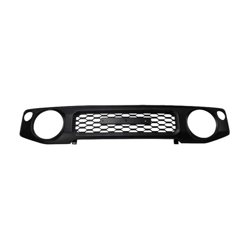 Auto-Frontgrill-Mesh-Renngrills Kompatibel for Suzuki -Jimny JB64 JB74W 2019-2023 Auto-Schwarz-Waben-Nierengrill-Abdeckung Zubehör(Black) von DACOLWZING