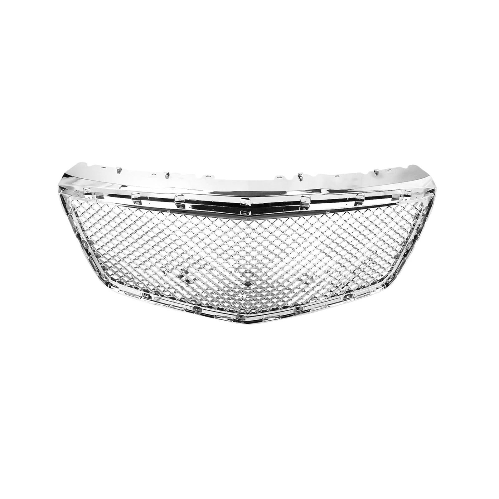 Auto Kühlergrill Racing Grills Oberen Ersatz Stoßstange Haube Mesh Gitter Kompatibel for Cadillac -Cts Limousine 2014-2019 von DACOLWZING